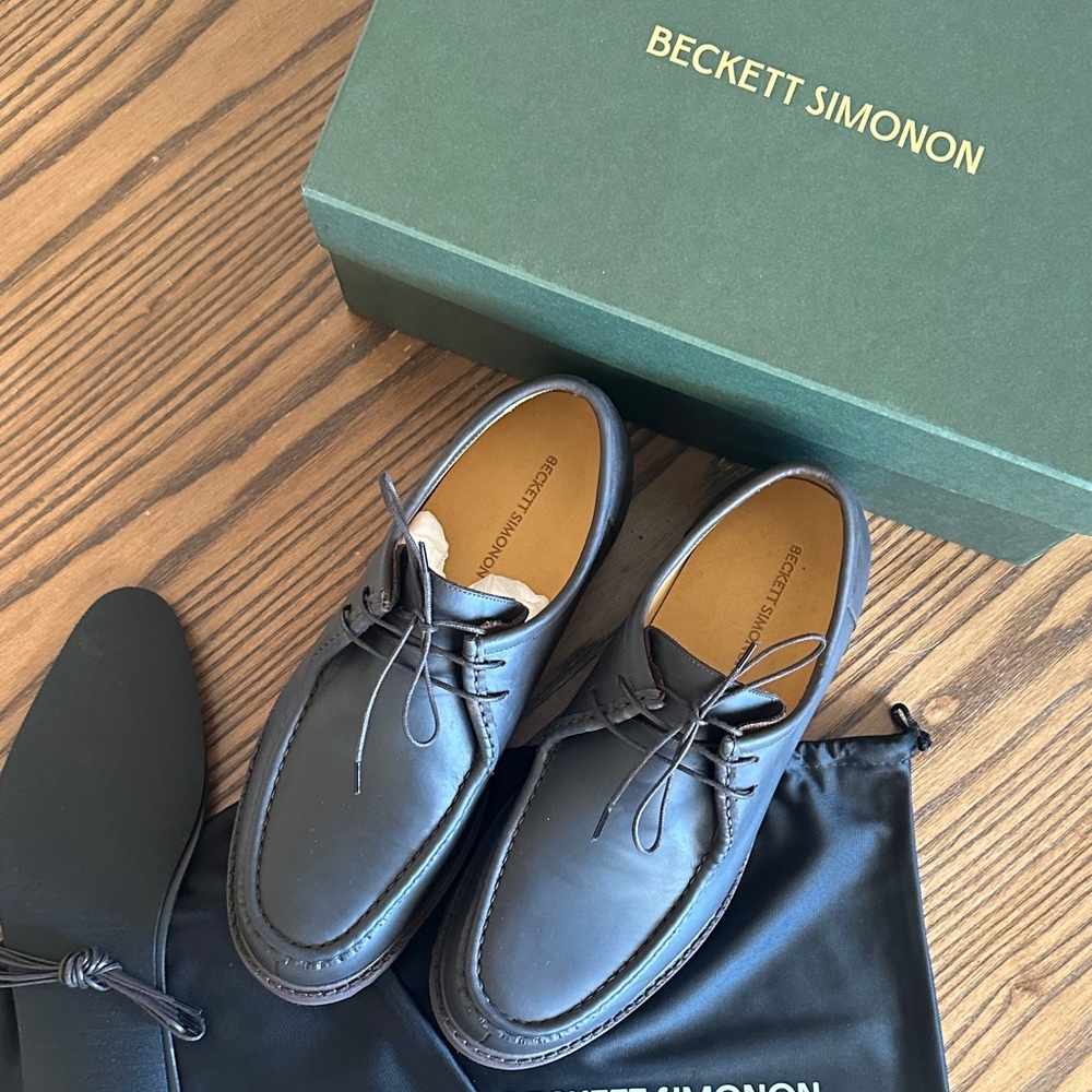 Beckett Simonon Theo derby Dark Brown